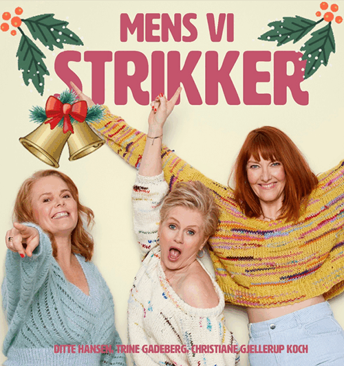 mens vi strikker logo, christiane gjellerup koch, trine gadebjerg, ditte hansen